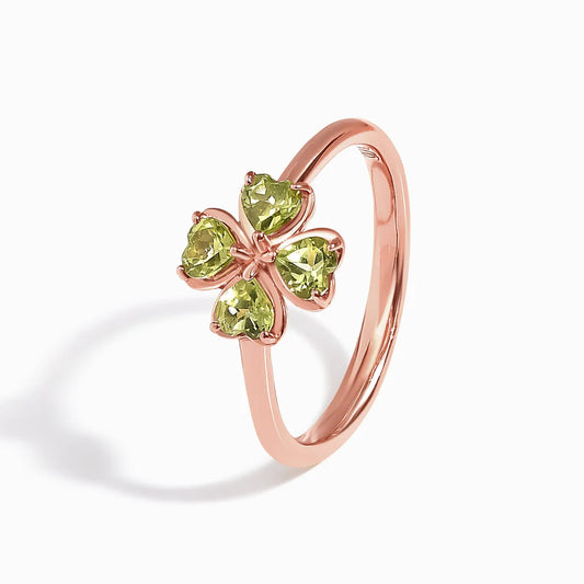 Shamrock Ring - Peridot
