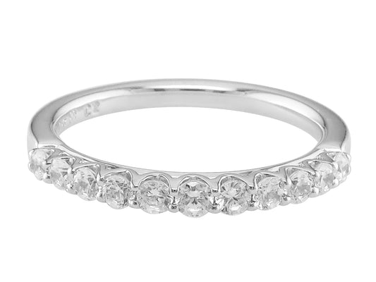 14K White Gold Diamond Ring