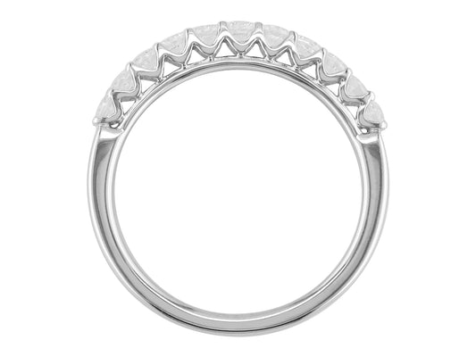 14K White Gold Diamond Ring